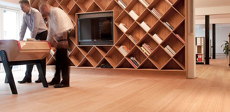 Bambu LamellPlank™ Klick Karboniserat olja