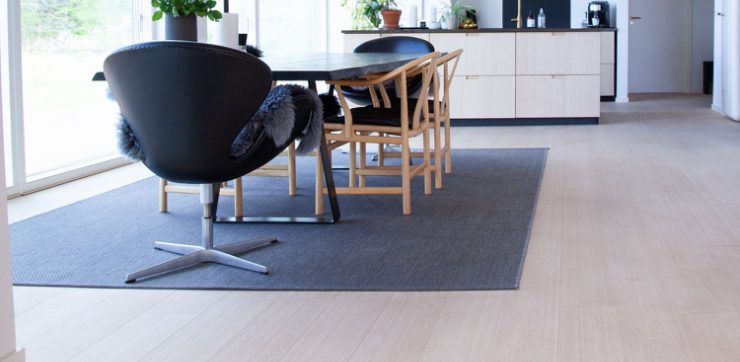 Bambu LamellPlank™ klic Nordic Grey mattlack