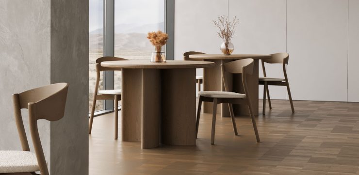 Bambu Högkantsparkett Ekstrem™ Karboniserat