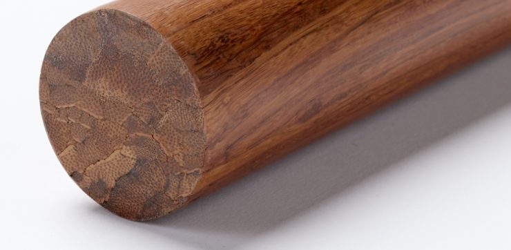 Bambu Extrem Rundstav, Karb. Mattlack Ø56 mm