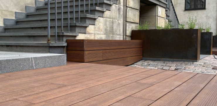 Bambu TerrassPlank Pro™, Cognac 178mm - FSC®