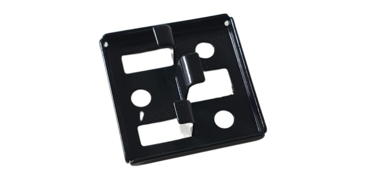 Monteringsclips, aluminium, m/skruv a´100 set