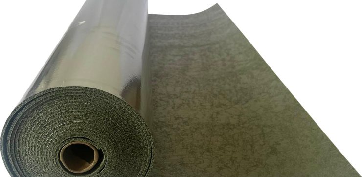 H&W Proff yta 3 mm m / ångspärr av aluminium 5,5 m